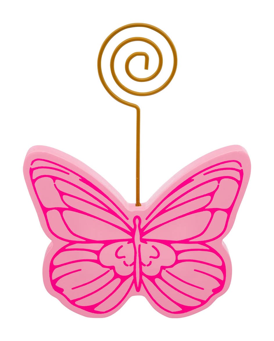 Dolly Parton Spring Butterfly Shaped Pic Holder Decor Assorted