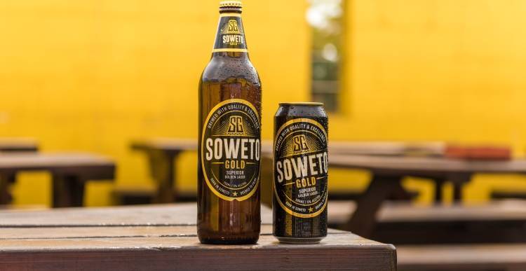 Soweto Gold Lager Quarts 3's
