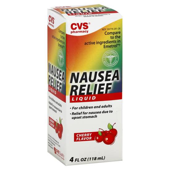 Cvs Nausea Relief Liquid (cherry)