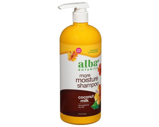 Alba Botanica · Moisture Coconut Milk Shampoo (32 fl oz)