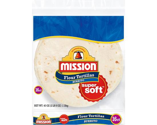 Mission · Flour Burrito Tortillas (16 ct)