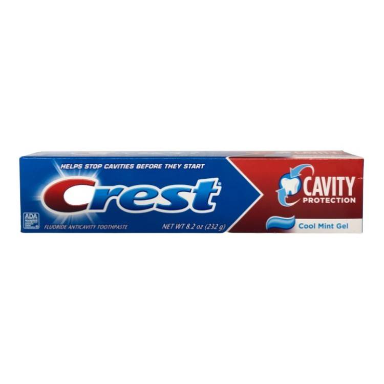 CREST Cool Mint Gel Cavity Protection Toothpaste (8.2 oz)