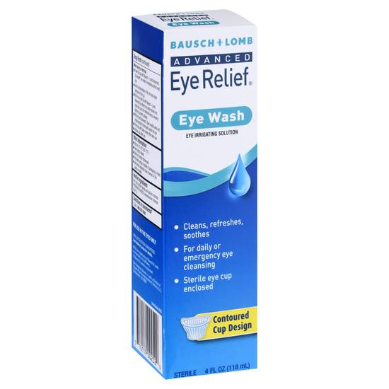 Bausch + Lomb Advanced Eye Relief Wash Irrigating Solution (4 fl oz)
