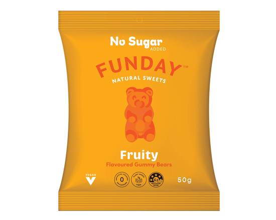 FUNDAY Fruity Vegan Bears 50g