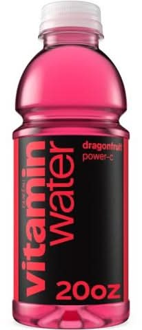 Vitaminwater Zero Power-C Beverage, Dragonfruit (20 fl oz)