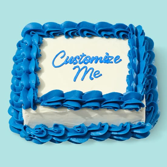 Square Ice Cream Cake