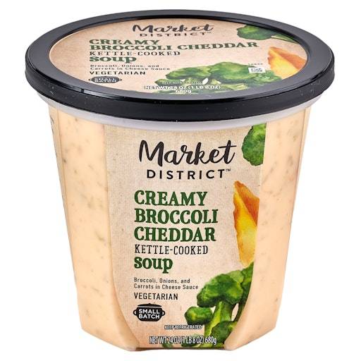 Market District Creamy Broccoli Cheddar Soup (24 oz)