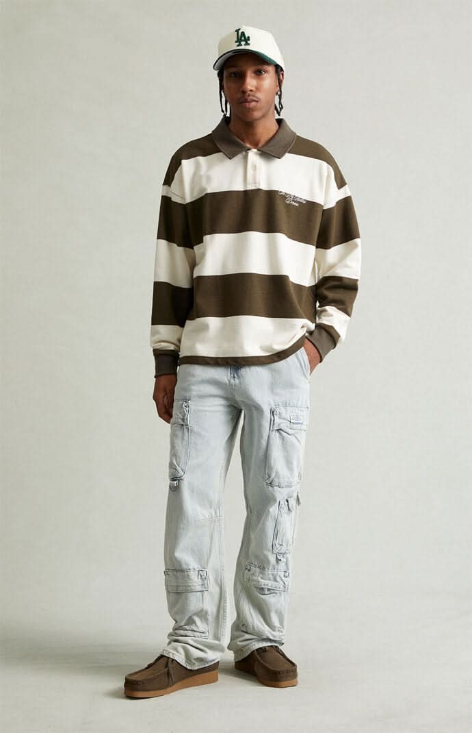 Men's Dylan Baggy Jeans Cargo Light Indigo 32W  x  32L