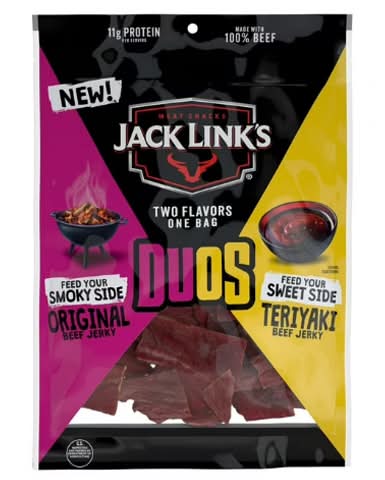 Jack Link's Duos Jerky Original & Teriyaki 3.25oz