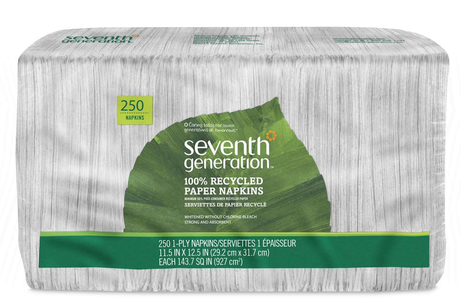 Seventh Generation 100% Recycled Paper Napkins (15.5 oz)
