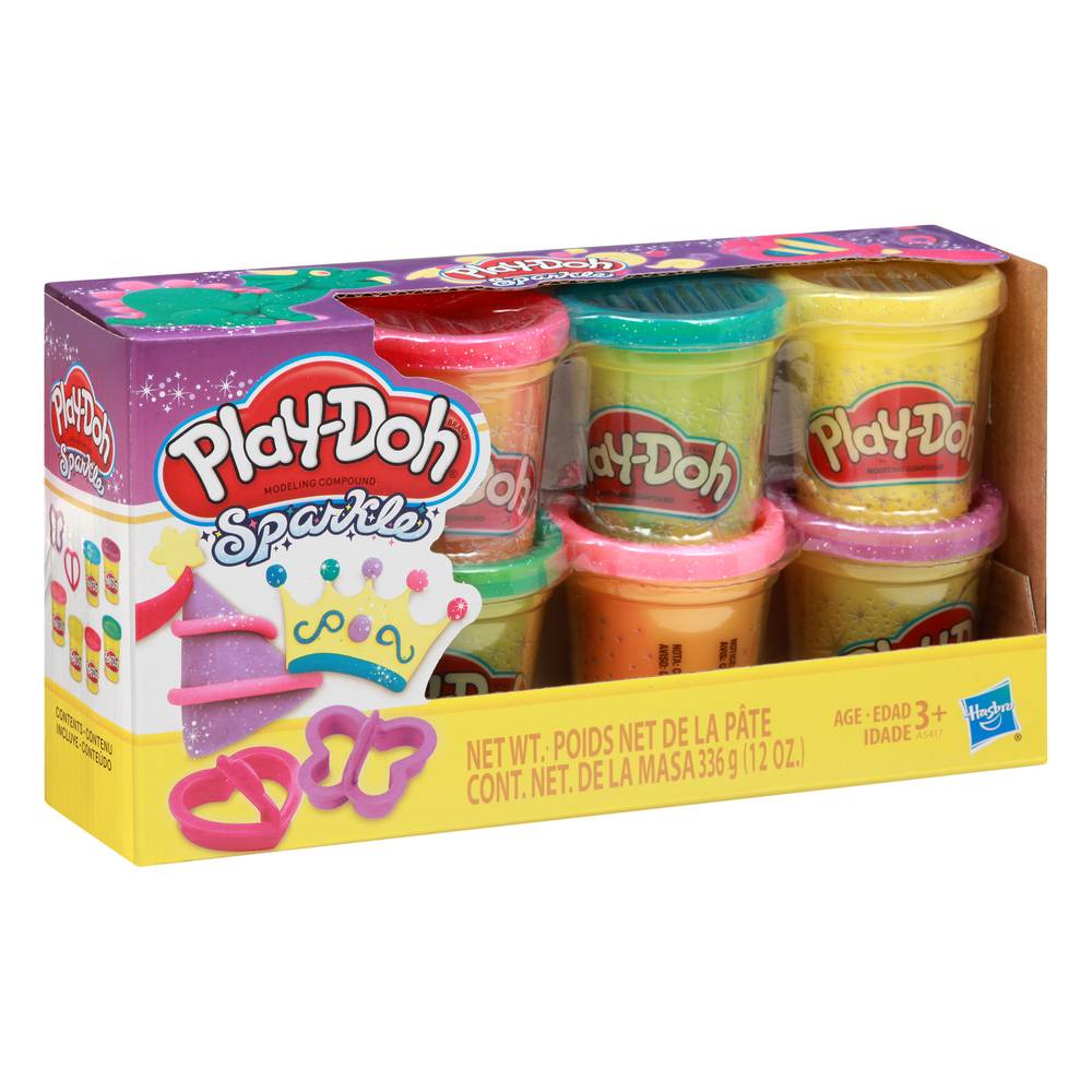 Play-Doh Age 3+ Sparkle Modeling Compound (12 oz)