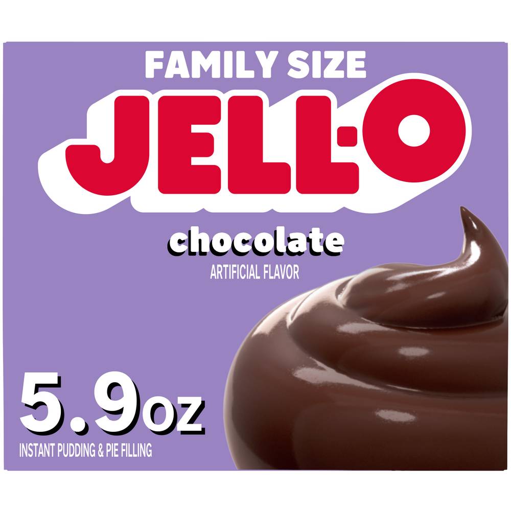 Jell-O Instant Pudding & Pie Filling Mix (chocolate)