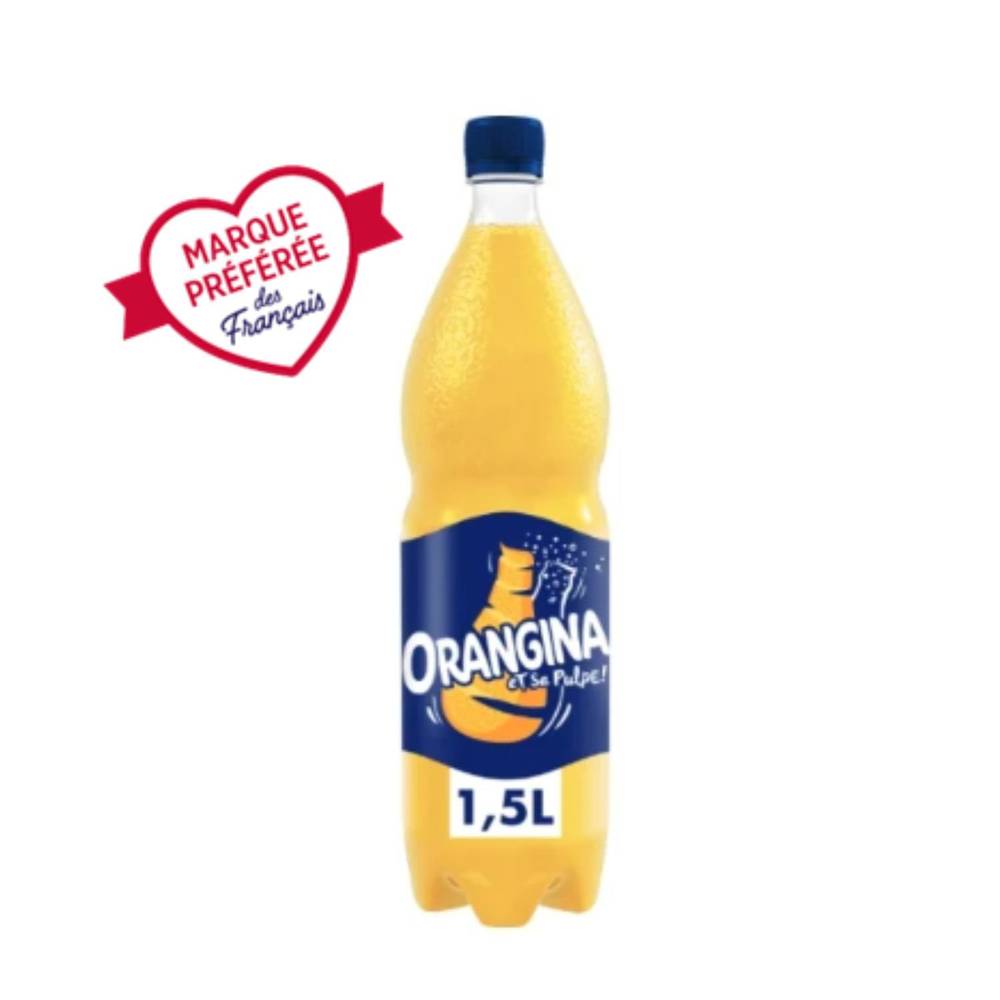 Orangina - Soda à l'orange avec sa pulpe (1,5L)