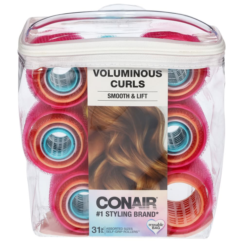 Conair Assorted Sizes Self Grip Rollers (8.1 oz, 31 ct)