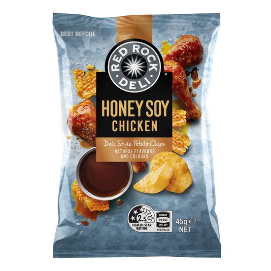 Red Rock Deli Honey Soy Chicken Chips 45g