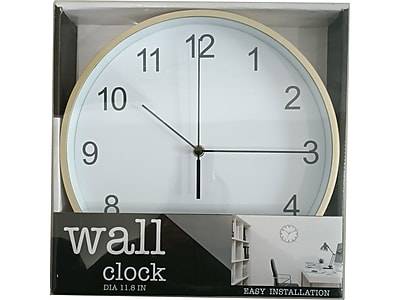 Enchante Plastic Wall Clock St7h1012 (gold)