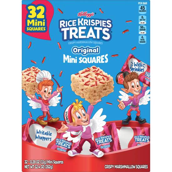 Rice Krispies Treats Original With Holiday Sprinkles Mini Marshmallow Cereal Bars