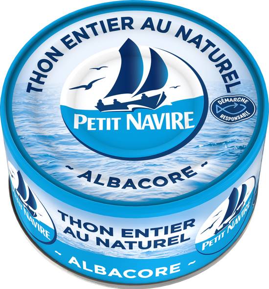 Petit Navire - Thon naturel demarche responsable
