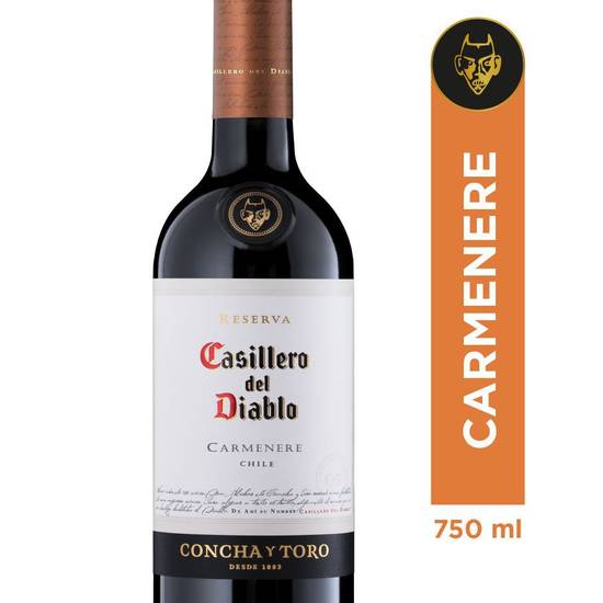 Casillero del Diablo - Vino Carmenere reserva - 750 ml