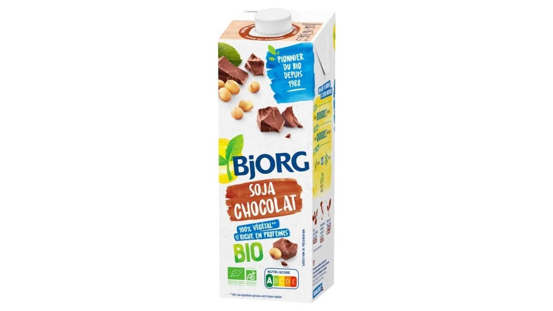 Bjorg - Boisson végétale soja chocolat bio (1 L)