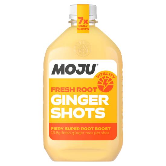 Moju Vitality Fresh Root Ginger Shots