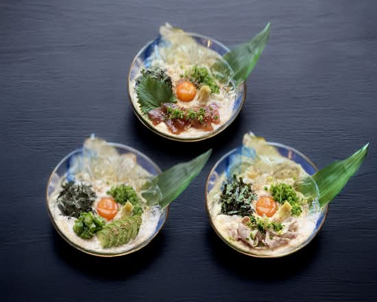 西ノ陣 京風だしの冷製とろろうどん