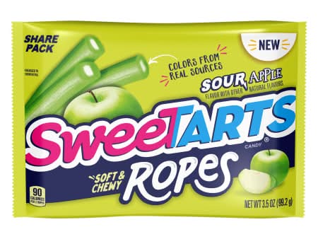 Sweetarts® Sour Apple Soft & Chewy Ropes Share Pack 3.5oz