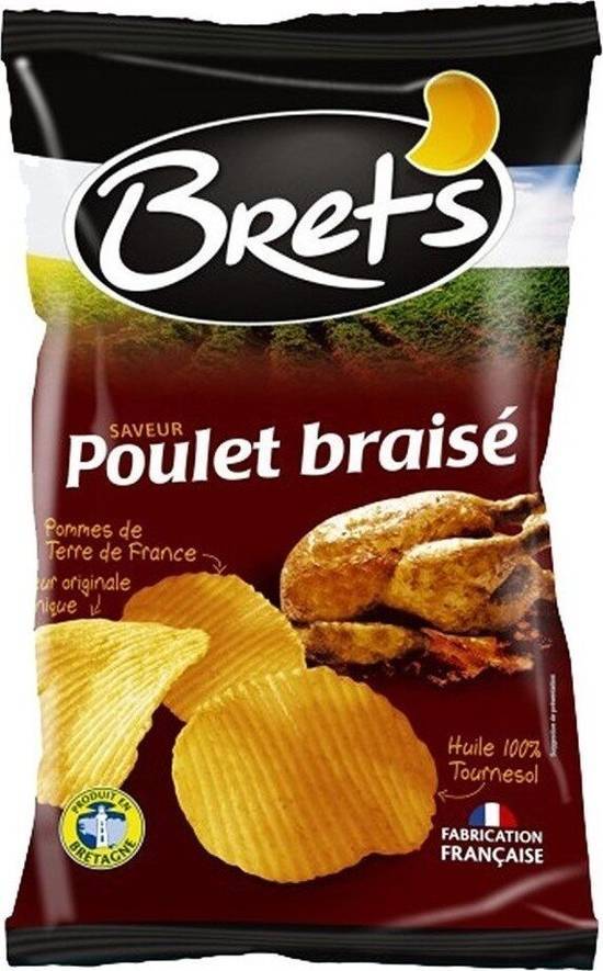 Bret's chips poulet braisé