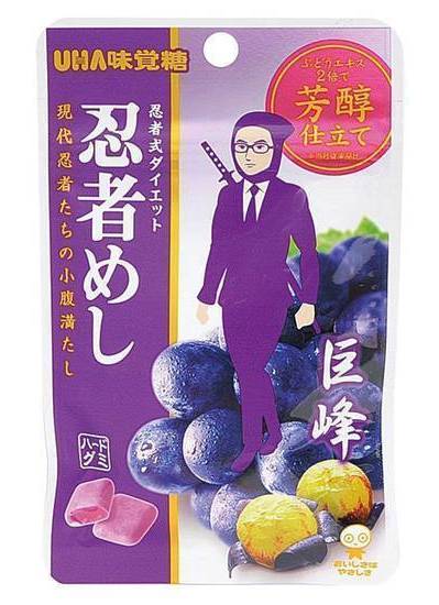 UHA味覚糖 忍者めし ぶどう (20g)
