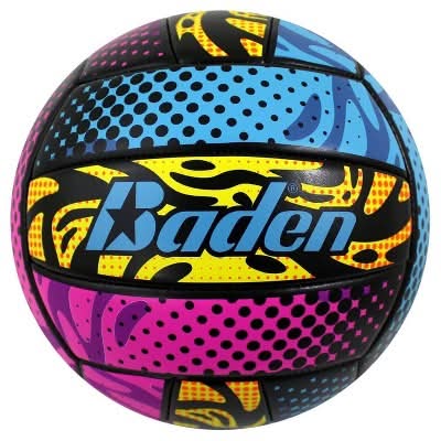 Baden Radical Comic Mini Volley Ball, 2, Assorted