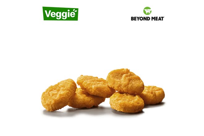 6 VEGGIE McPLANT® NUGGETS
