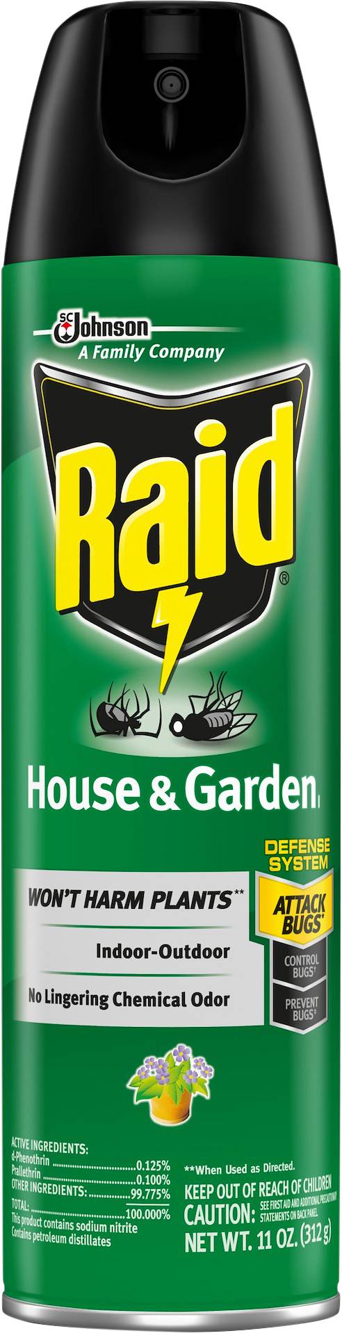 Raid House & Garden Defense System Spray
