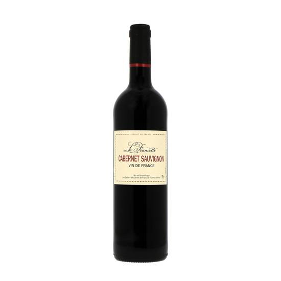La Francette - Vin rouge cabernet sauvignon domestique (750 ml)