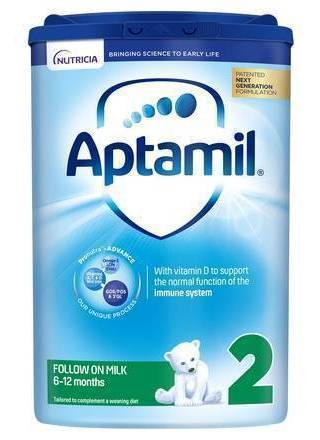 Aptamil 2 Follow On Baby Milk Formula 6-12 Months 800g