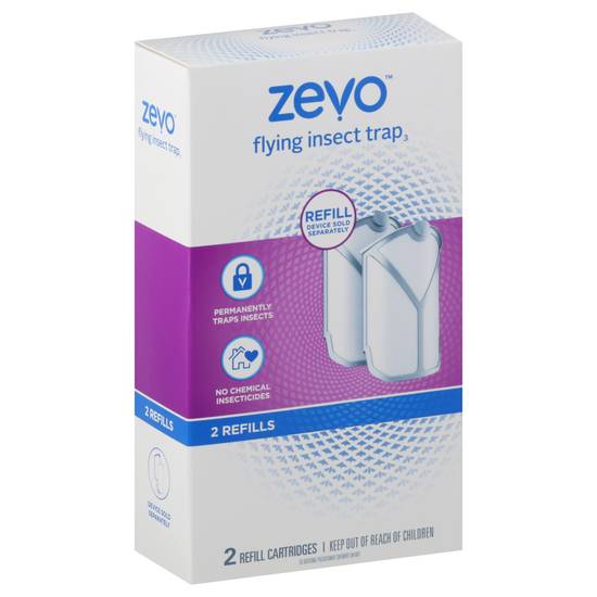 Zevo Flying Insect Trap Refill Cartridges (2 ct)
