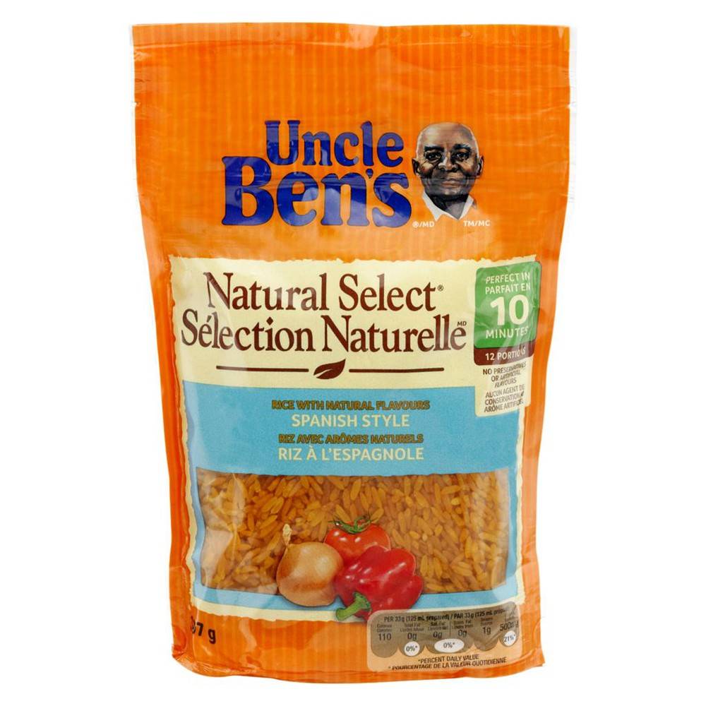 Uncle Ben's Riz à l'espagnole avec arômes naturels, sélection naturelle ...