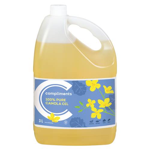 Compliments Canola Oil Pure 3 L