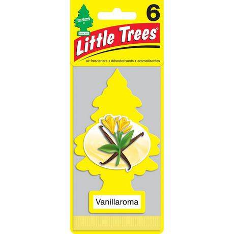 Little trees d sodorisant auto little trees - car air freshener vanillaroma (6 units)