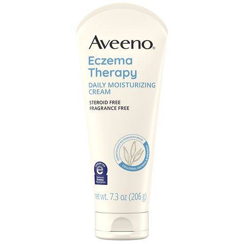 Aveeno Eczema Therapy Daily Soothing Body Cream, Steroid-Free Fragrance-Free - 7.3 oz