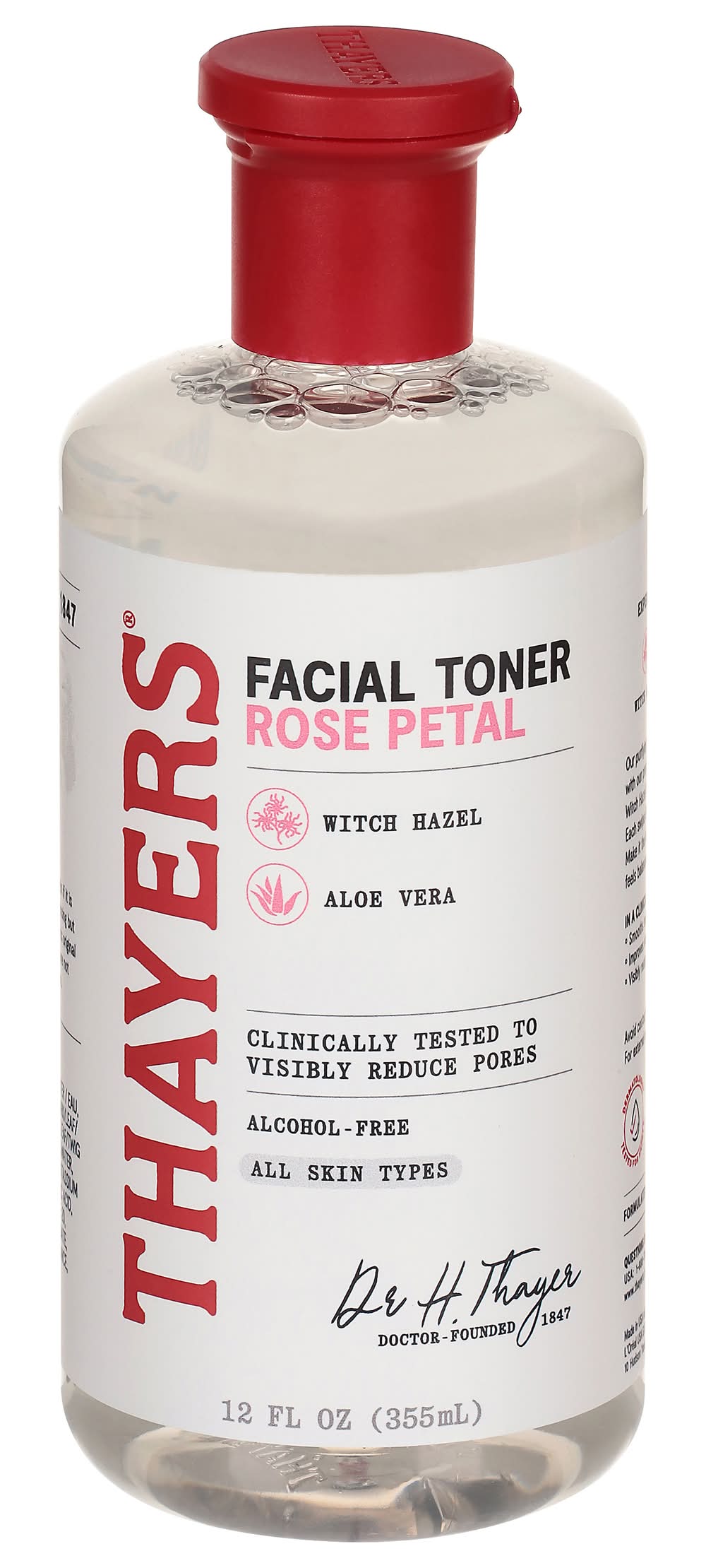 Thayers Witch Hazel Facial Toner, Rose Petal (12 fl oz)
