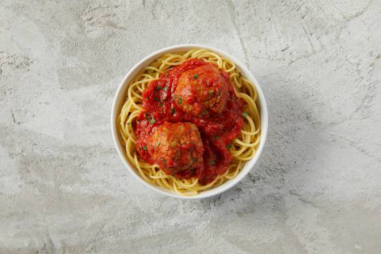 Large Spaghetti with Meatballs