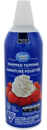Great Value Whipped Topping (225 g)