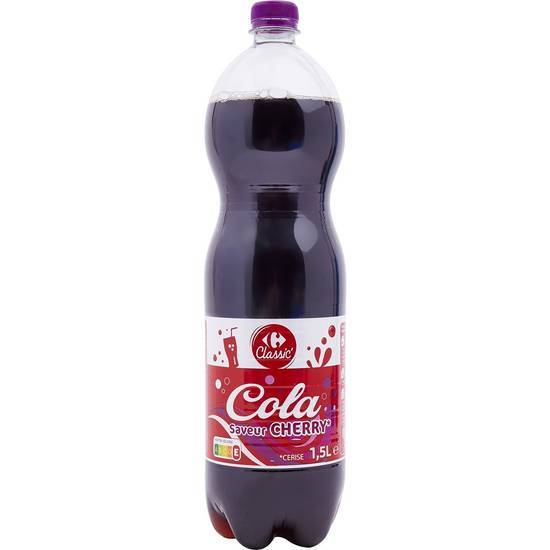 Carrefour Classic' - Boisson rafraîchissante (1.5 L) (cerise)