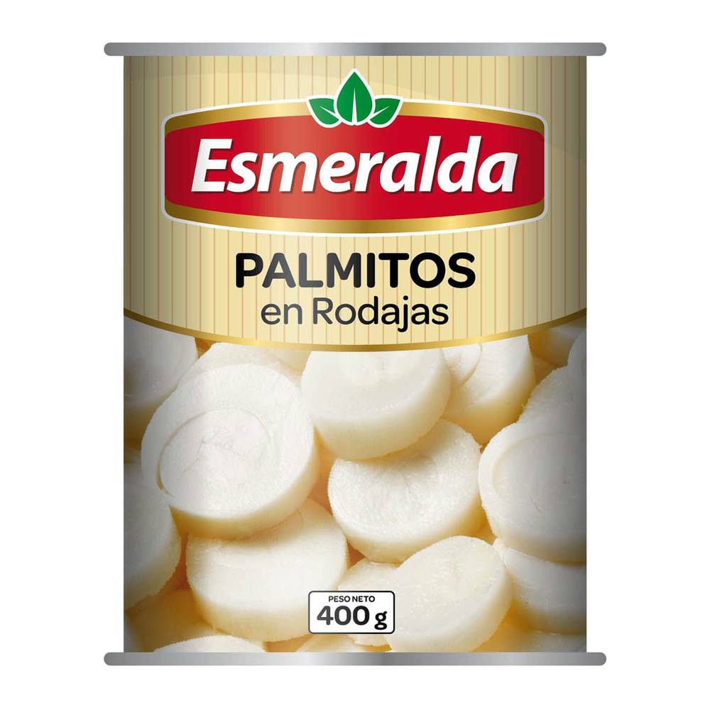 Esmeralda · Palmitos en rodajas (400 g)