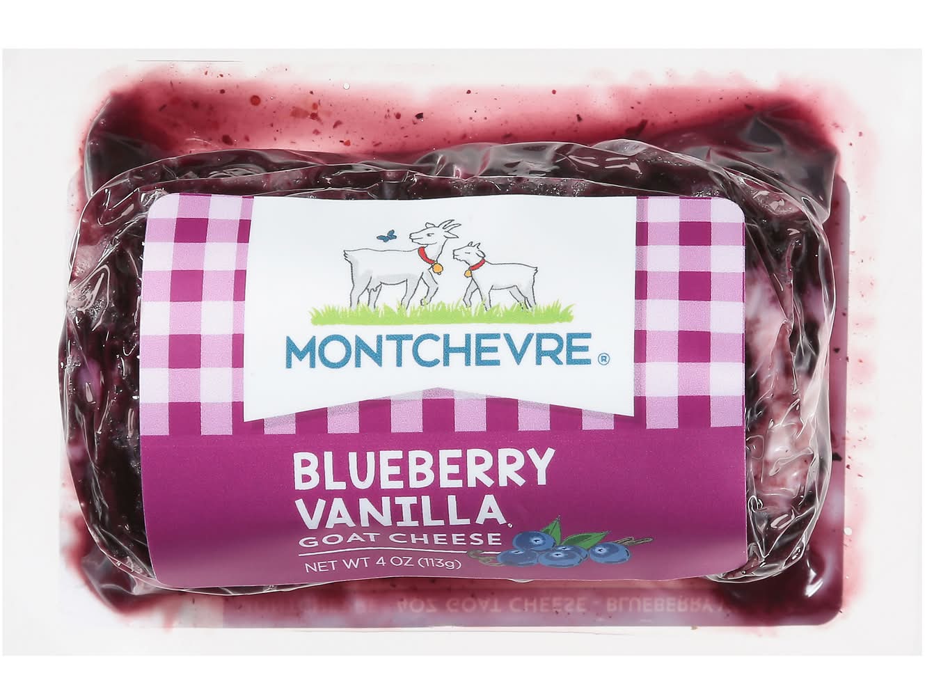 Montchevre Blueberry Vanilla Fresh Goat Cheese (4 oz)