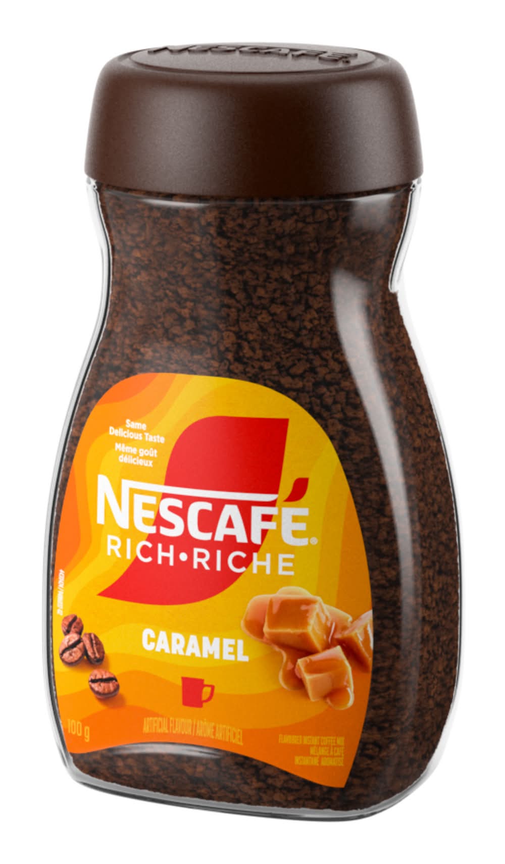 Nescafé café instantané riche - rich instant coffee (100 g) (caramel)