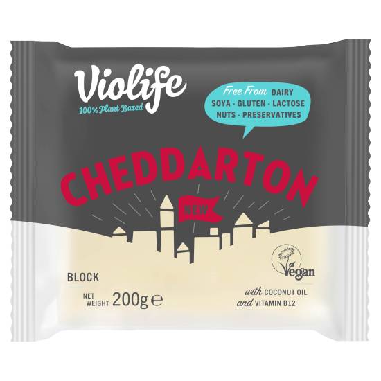 Violife Cheddarton Cheddar Cheese Alternative