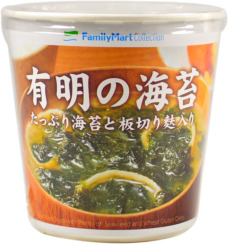 日本全家有明海苔味噌杯湯