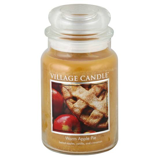 Village Candle Warm Apple Pie Premium Ja Candle