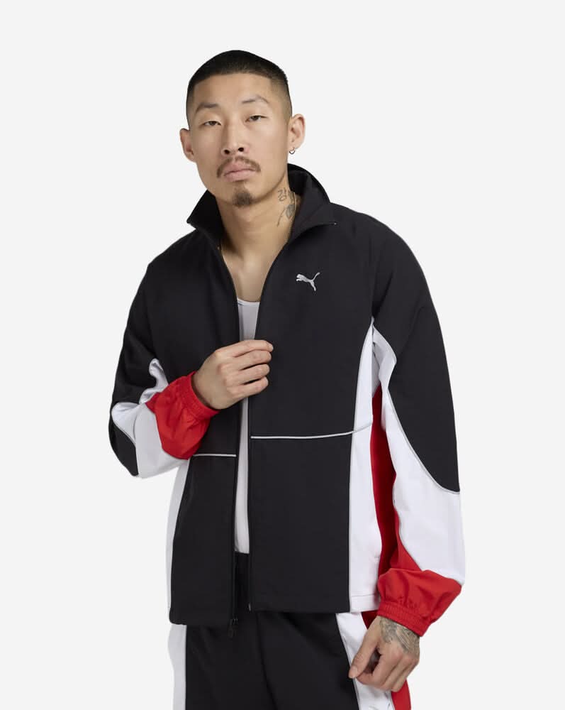 Puma Pumatech-X Colorblock Track Jacket (Black - Xl)